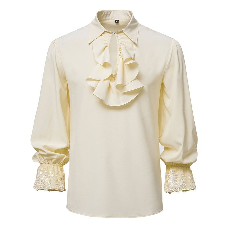 European Aristocratic Style Vampire Renaissance Ruffle
