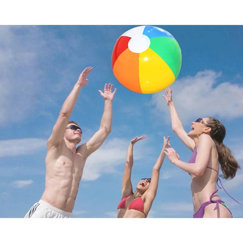 12 PCS Kids Beach Ball Advertising PVC Inflatable Swimming Toy Child Mini Balls