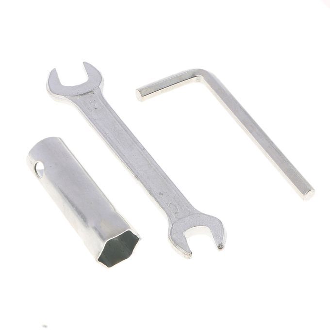 4 Pcs Vehicle Repair Tool Set Spanner Socket Metric  Key Wrench Kit