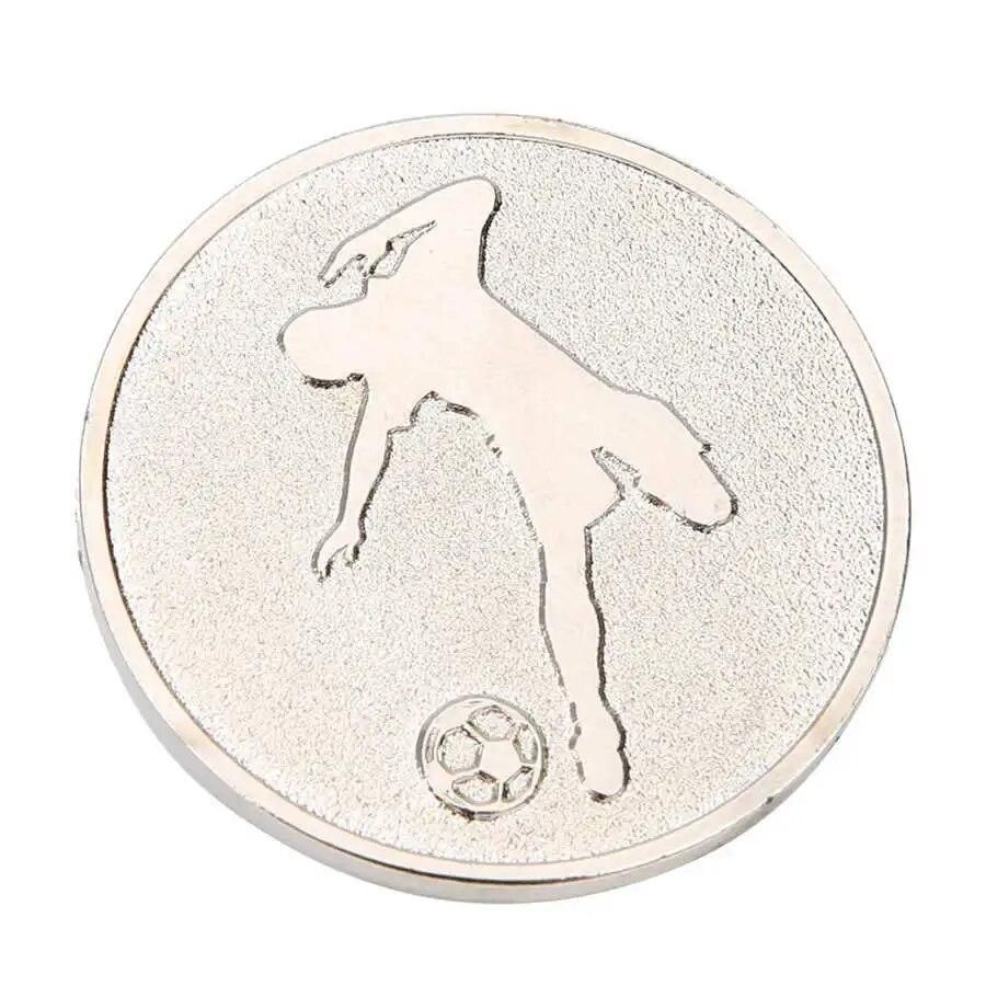 3Pcs Portable Football Toss Coin Alloy Soccer Referee Flip Coin Judge Toss Coins Pick Side Football Tranning Match Equipment