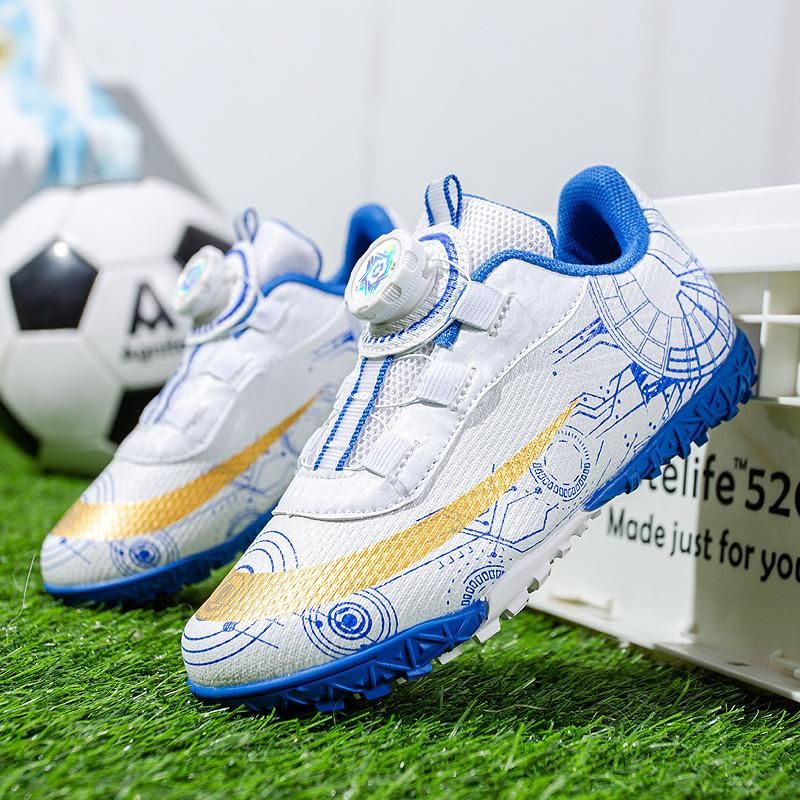 Children's soccer shoes training soccer shoes Blue