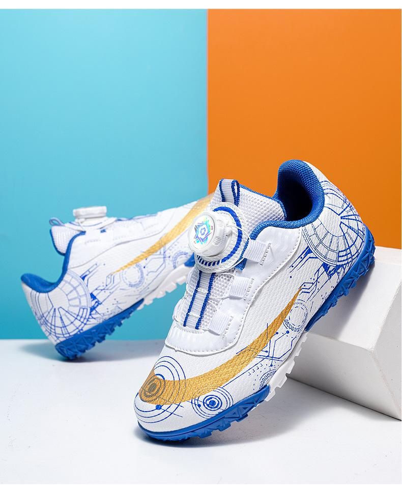 Children's soccer shoes training soccer shoes Blue