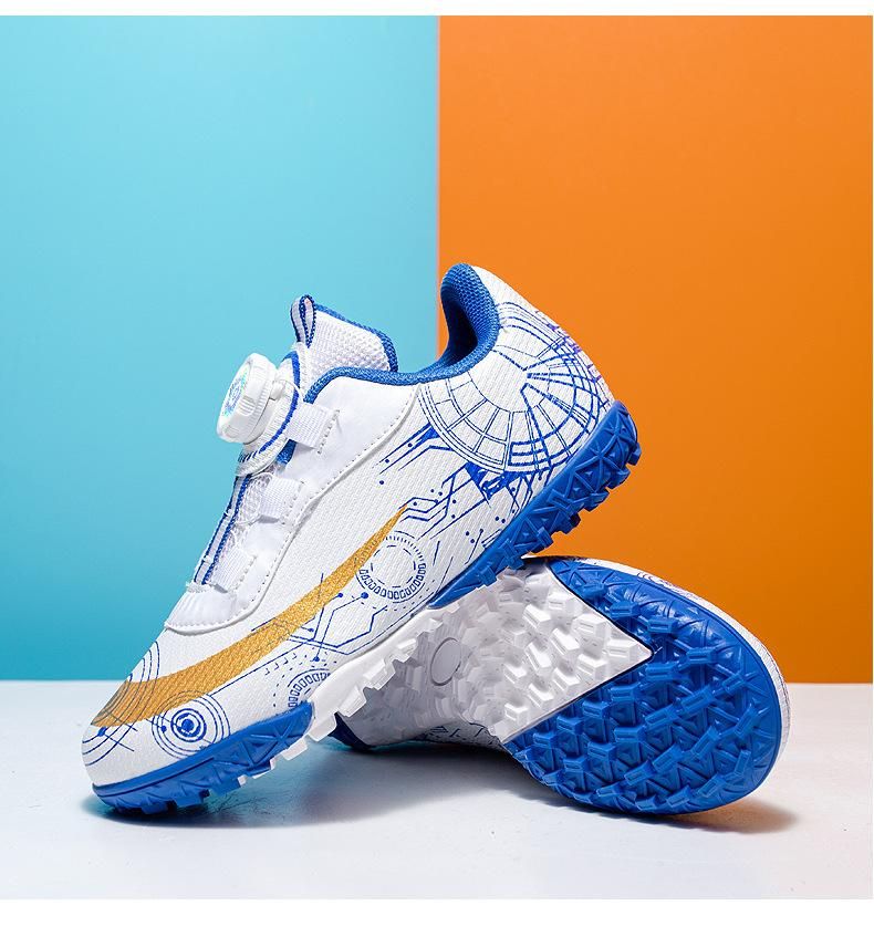 Children's soccer shoes training soccer shoes Blue