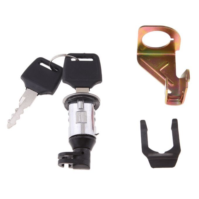 Motorcycle Electric Bike Ebike Scooter Seat Lock Sitting Lock With 2