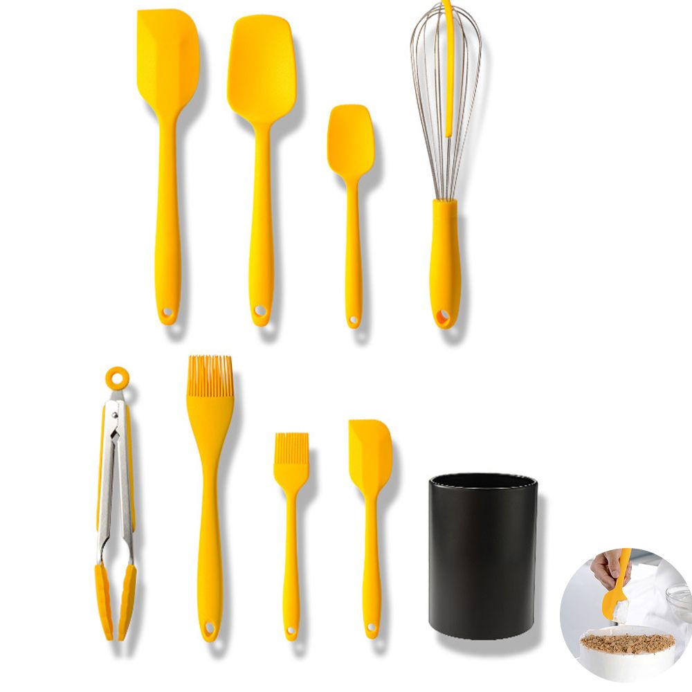 Silicone Spatula Sets Heat-Resistant Non-Stick Spatula 8pcs