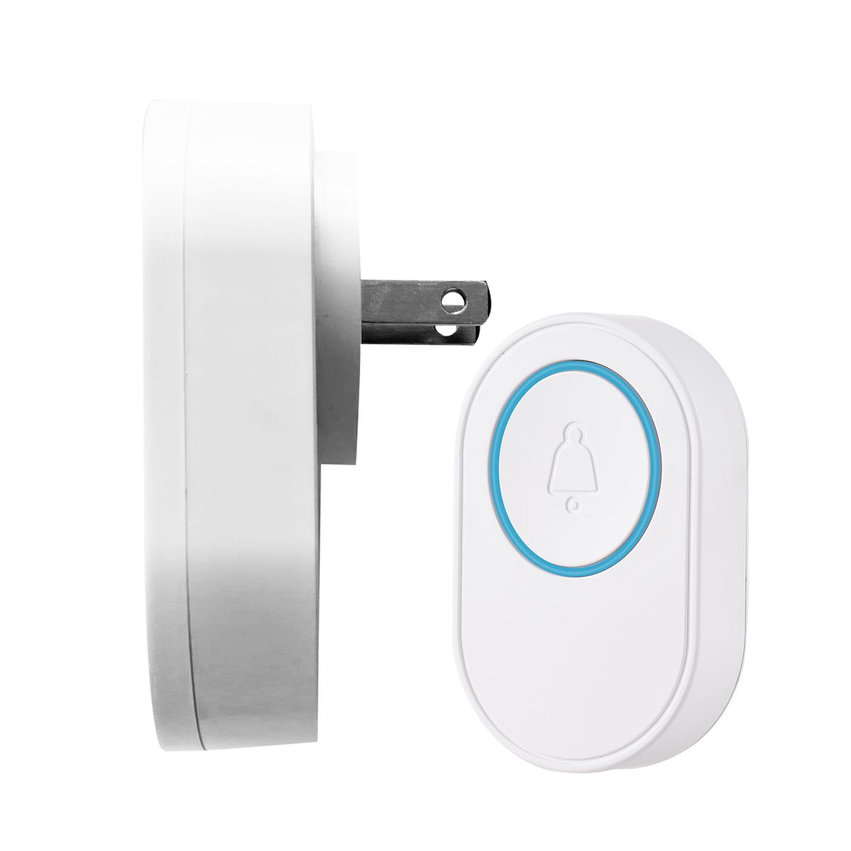 Wireless Doorbell Plug-in Chime Receiver With 58 Melodies 5