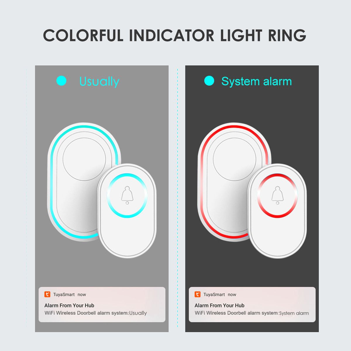 Wireless Doorbell Plug-in Chime Receiver With 58 Melodies 5