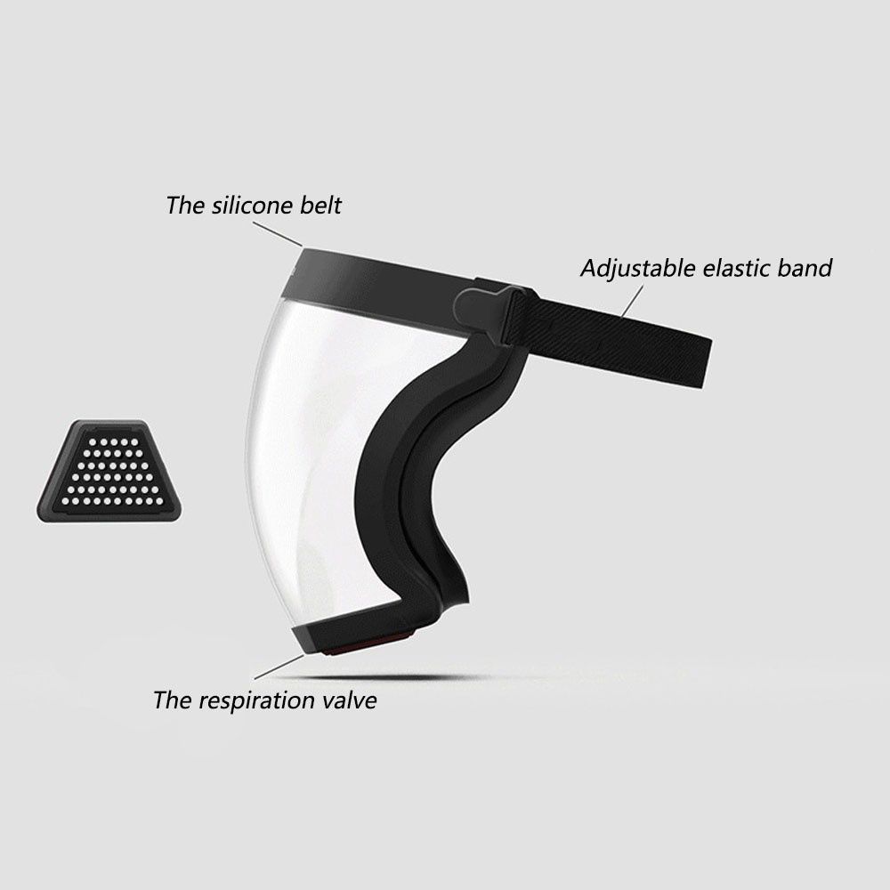 Cycling Face Shield Isolation Protective Cover Dustproof