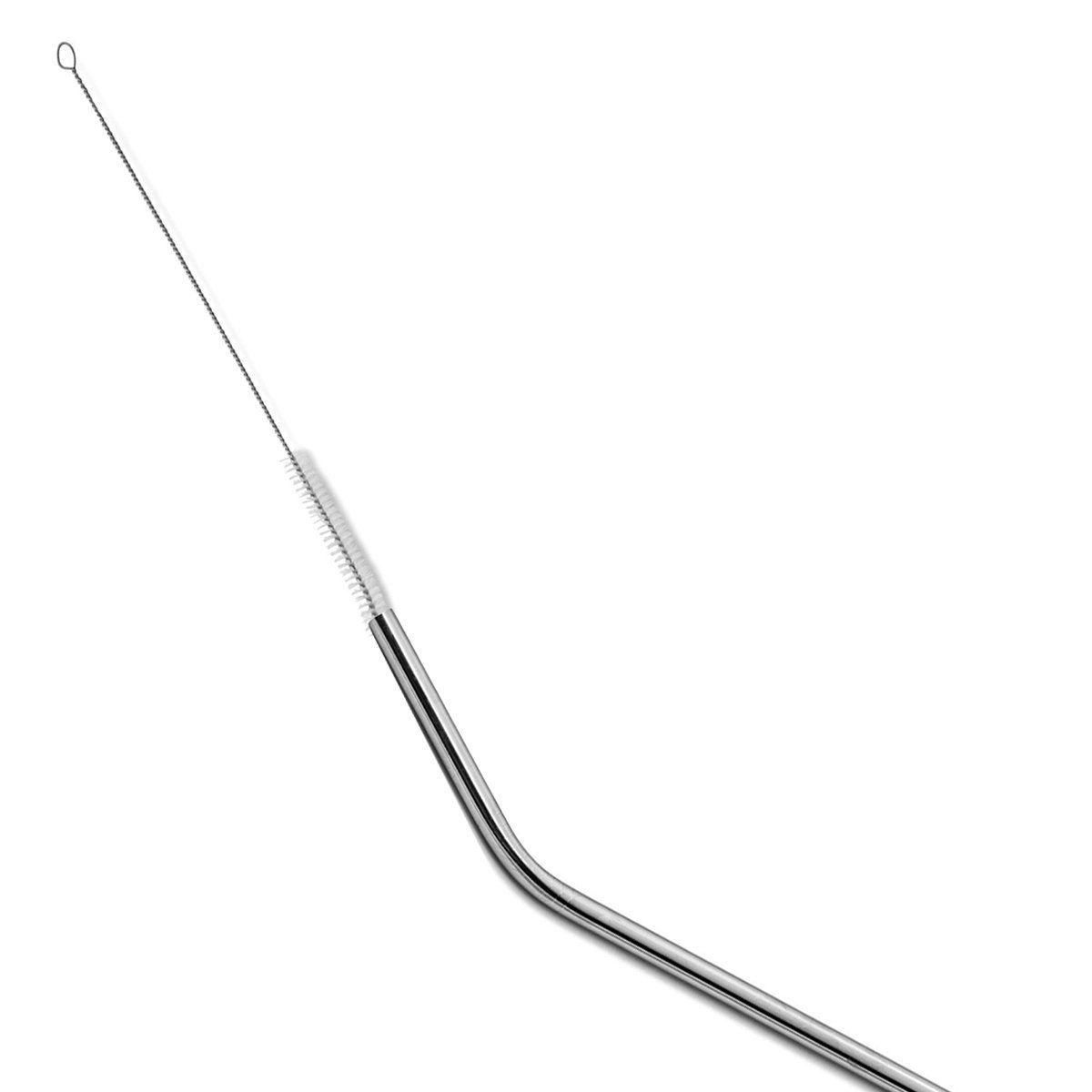 3 Pcs reusable Stainless Steel Metal Drinking Straw