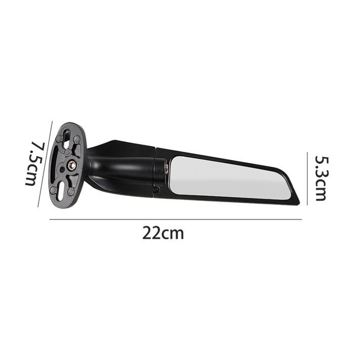 Pair Of Motorcycle Rear View Mirror For Kawasaki Ninja ZX10R 2009-2021