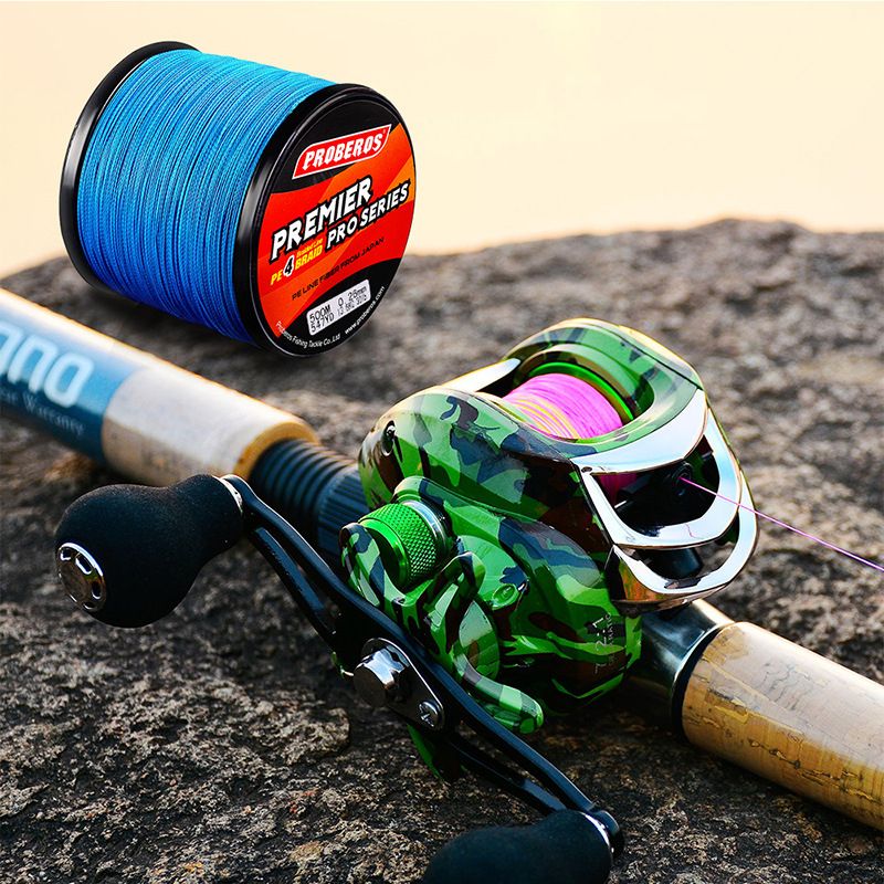 Line Fishing Strong Wire 4 Multifilament Super Multicolor PE 500M Fishing Saltwater Braided Strands PE For Line