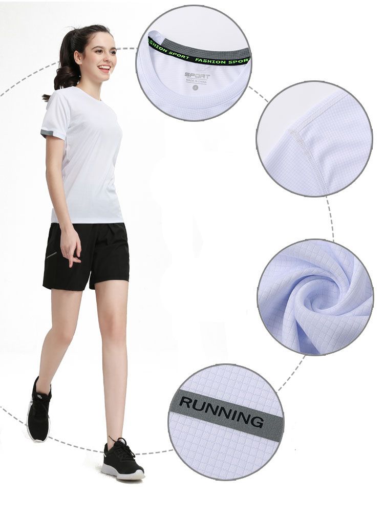 Breathable Stretchy Men O-neck Short Sleeve Man T Shirt