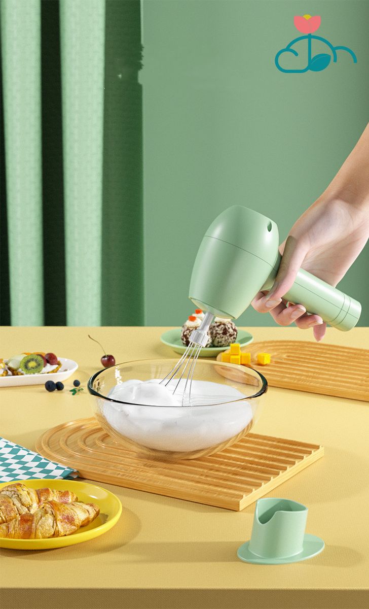Egg Beater Hand Mixer Wireless Electric Mixer