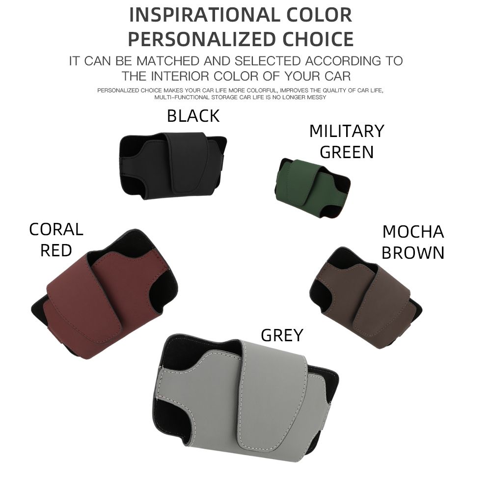 2 PCS Car Gles Storage Bag