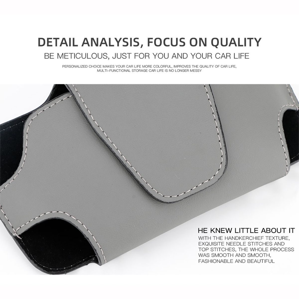 2 PCS Car Gles Storage Bag