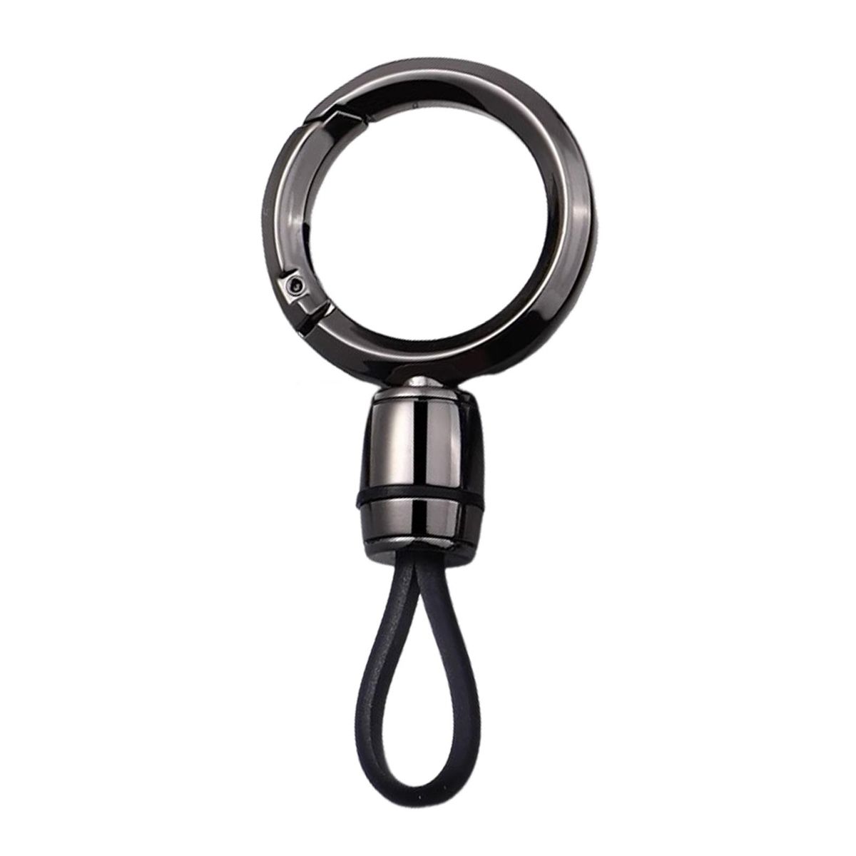 Birthday Gift Keychain Premium Zinc Alloy Car Keychain for Drivers Black