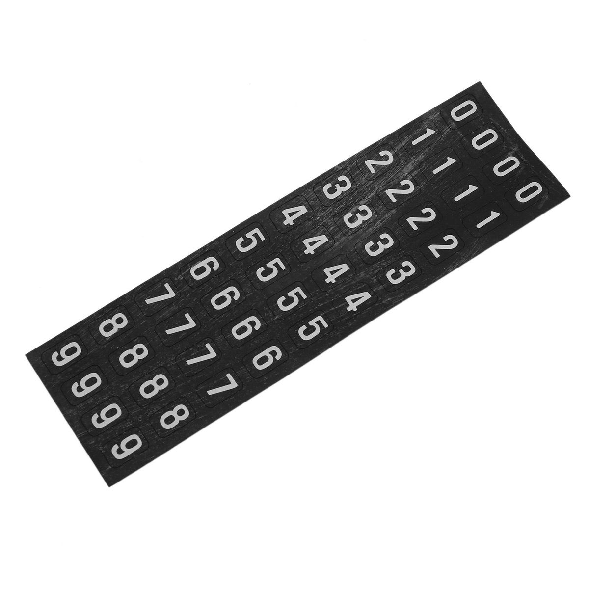 Luminous Magnetic Temporary Parking Phone Number Card Plate