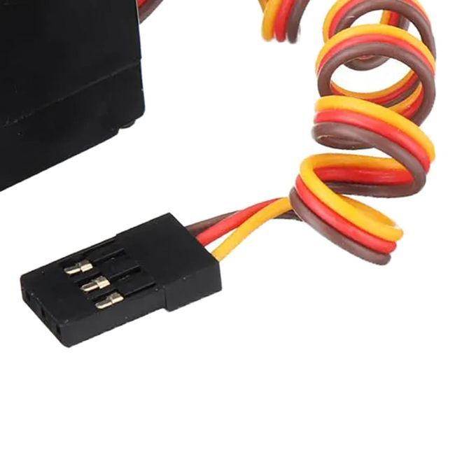 2x RC Car 3 Wire Brushless Servo, Plastic, Upgrade Assembly Digital