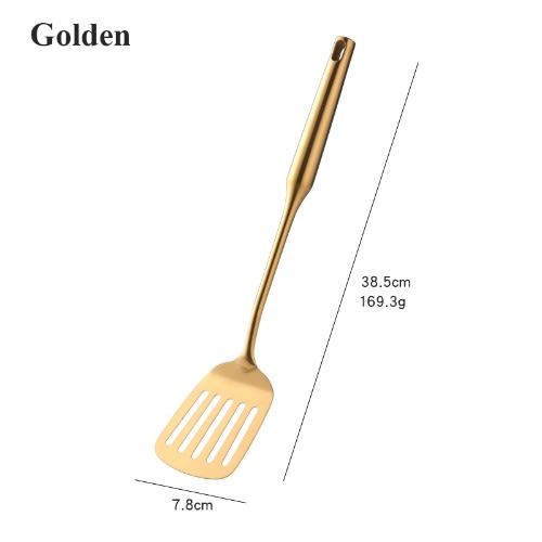 Stainless Steel Slotted Turber Kitchen Spoon