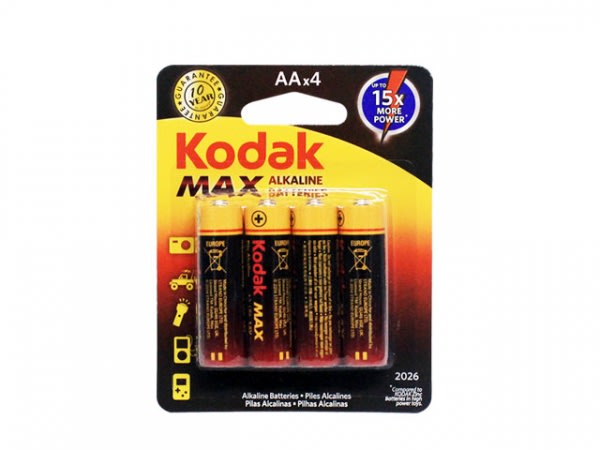 Kodak Super Alkaline AA 1.5v Battery