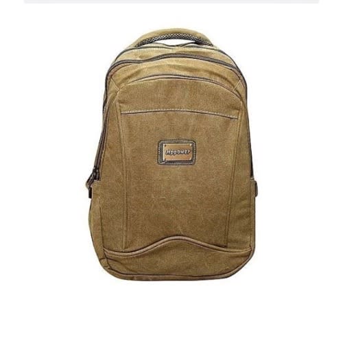 Horse Power Backpack Bag - Brown + Free Gift