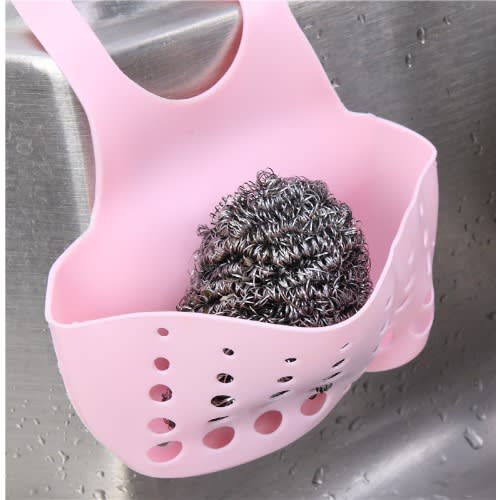 Soap & Sponge Holder - Pink