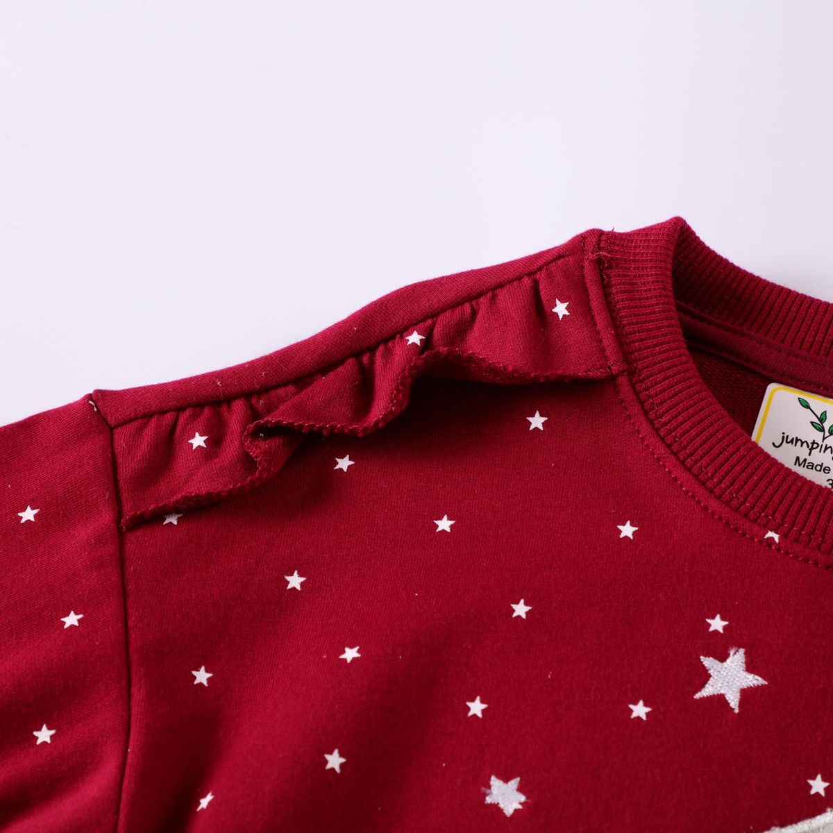 Girls Sweatshirt Long Sleeve Cartoon Sweatshirt Red