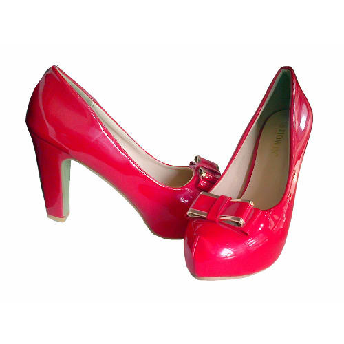 Elegant Court Shoes - Red