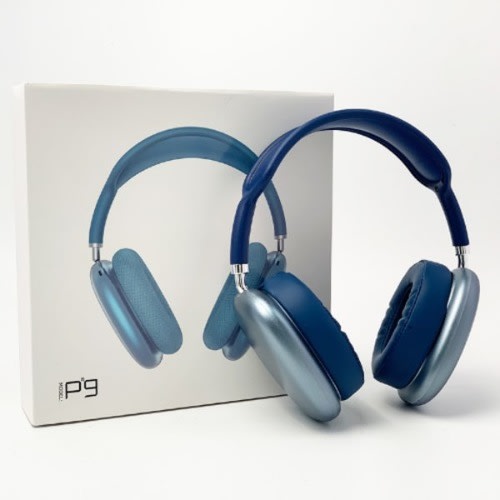 P9 Wireless Stereo Bass Headset - Blue