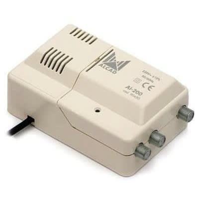 T.v Rf Amplifier-ai-200 Terrestrial Amp – 2 Outputs