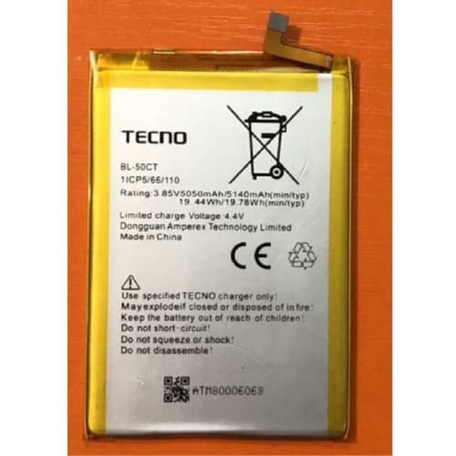 Replacement Internal Battery For Tecno - Bl-50ct
