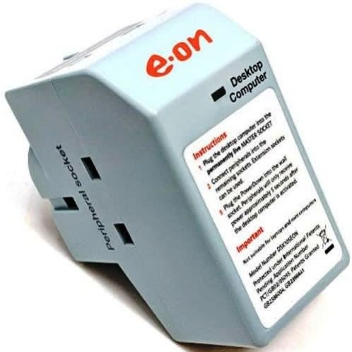 E-on Powerdown Energy Saver And Surge Protector For Televisons Other Devices