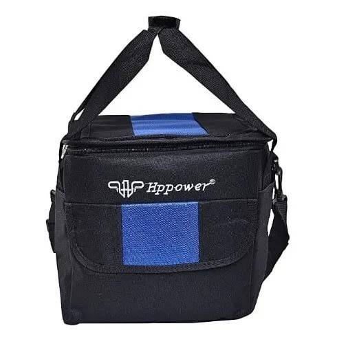 Power Insulated Kids School Lunch Bag - Black & Blue