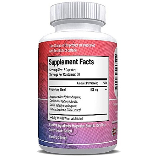 Keto Bhb W/ 3 Keto Salts (supports Ketosis Weight Loss)