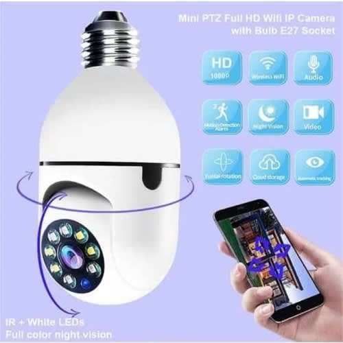 Ptz Camera - Bulb E27 Socket