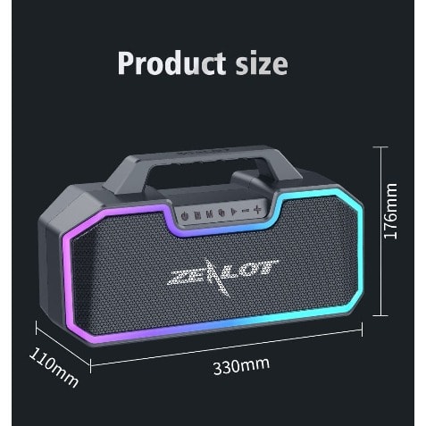 S57 Portable Bluetooth Speaker - 60w