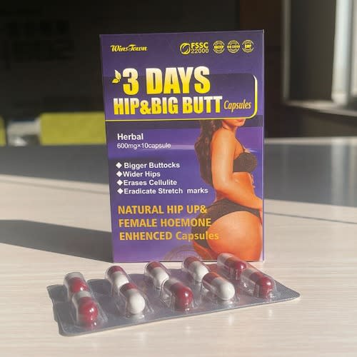 Winstown 3 Day Hip & Big Butt Capsule - 600mg x 10 Capsules