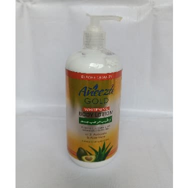 Aneeza Gold Whitening Body Lotion - 500ml - 1pcs