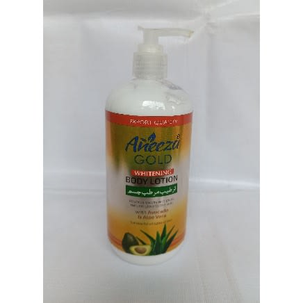 Aneeza Gold Whitening Body Lotion - 500ml - 1pcs