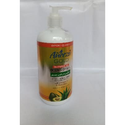 Aneeza Gold Whitening Body Lotion - 500ml - 1pcs