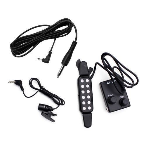 Guitar Pickup With Clip Microphone