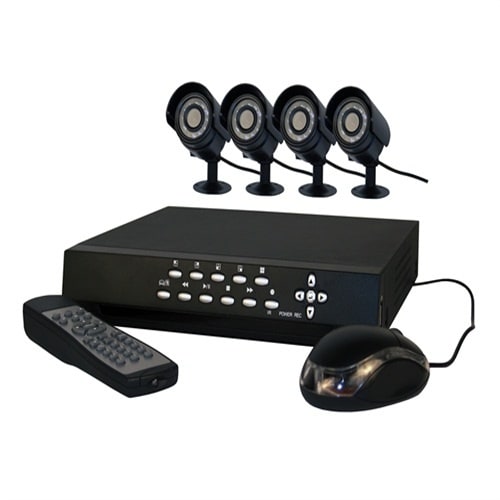 Byron DVR500SET DVR500 CCTV 4 Colour Cameras & 500GB DVR Set