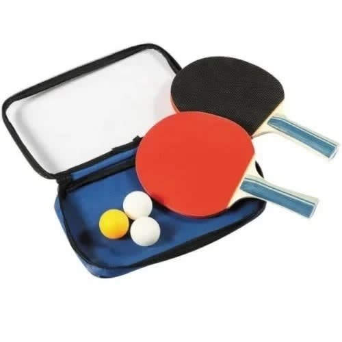 Table Tennis Bats With 3 Balls And Bag
