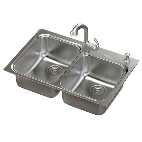 Kitchen Sink With Soap Dispenser
