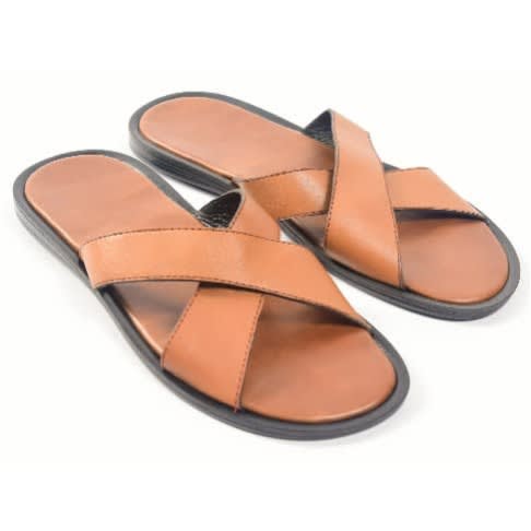 Men's Slippers - Brown