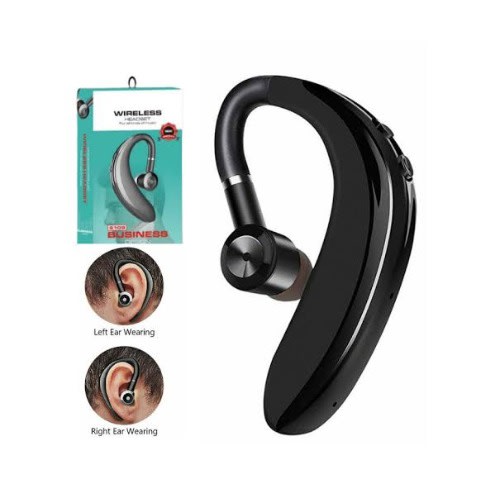 Business Handsfree Wireless Bluetooth Earhook With Microphone -Single Ear