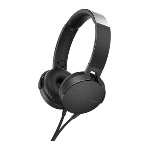 Extra Bass On-Ear Headset -Black