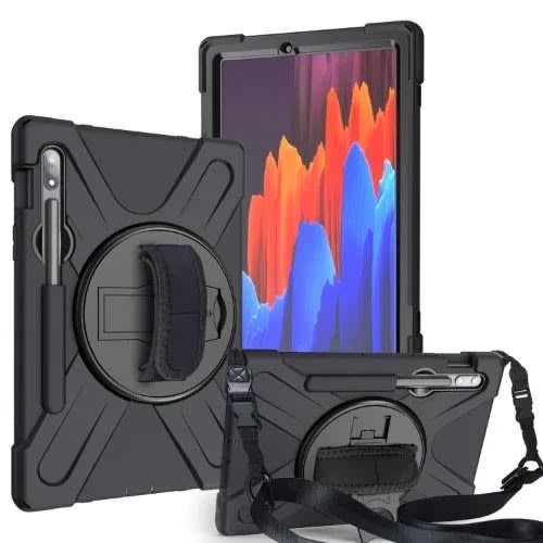 Rugged 3 Layer Defender Case Cover For Samsung Galaxy Tab S8 Plus