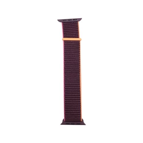 Nylon Strap For Apple Watch All Series - 45mm - 44mm - 42mm -Grape