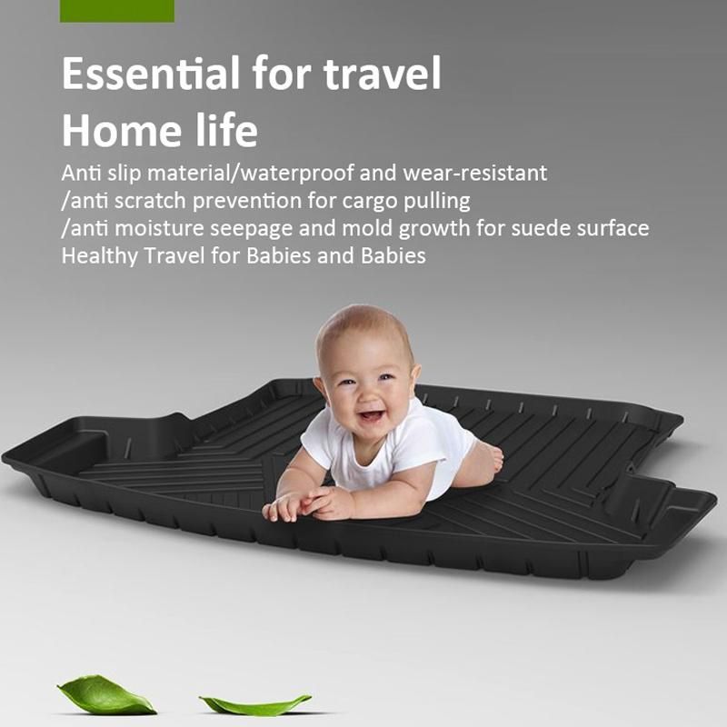 Car EVA Rear Trunk Mats For Geely Coolray Binyue SX11 MK1 2018-2024 Waterproof Trunk Storage Pads Cargo Carpets Auto Accessories